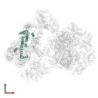Histone H3 in PDB entry 9c9g, assembly 1, front view.